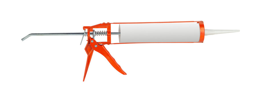sealant gun isolated from background