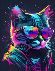 Funky Cat