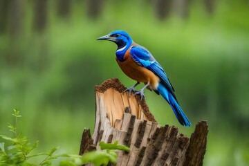 kingfisher on the branch