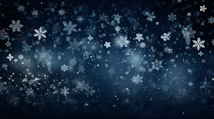 Winter flakes background design 