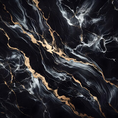 background from black, orange, and grey marble stone texture for design