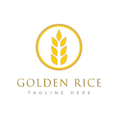 Wheat Logo template vector illustration design