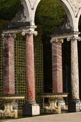 Versailles; France - october 27 2023 : Colonnade grove