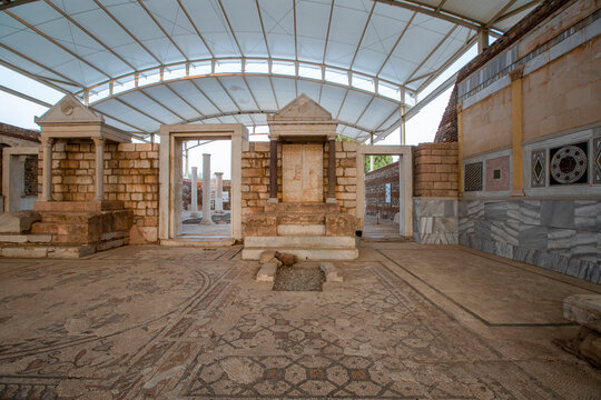 Sardis is an ancient city located near the town of Sart in the Salihli district of Manisa and was the capital of the Lydian state. It was founded in 1300 BC and destroyed in 1200 AD.