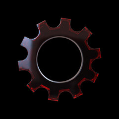 machine gear cogwheel for insustrial pregress setting