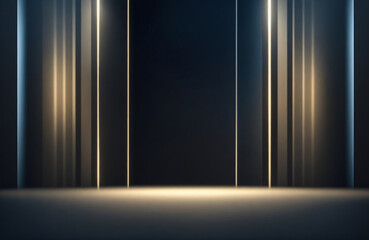 Abstract background with magic light. AI
