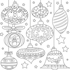 Christmas flower santa claus coloring page for adults