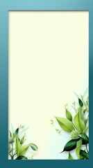 Exquisite Design Template with Beautiful Corner Background