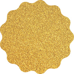 Gold glitter sale sticker, price tag, starburst, sunburst