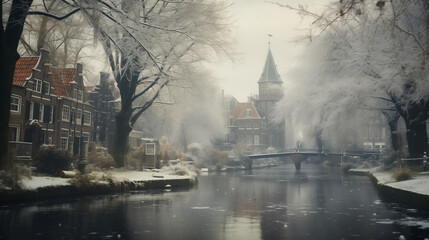 Beautiful Winter in Netherlands