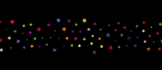 Stars - stars background, sparkle lights confetti falling. magic shining Flying christmas stars on night