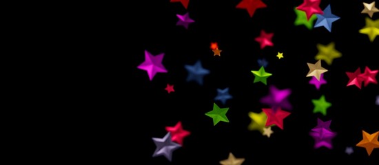 Fototapeta na wymiar XMAS Stars - stars. Confetti celebration, Falling golden abstract decoration for party, birthday celebrate, - colourful