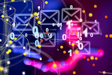 Mail Communication Connection message to mailing