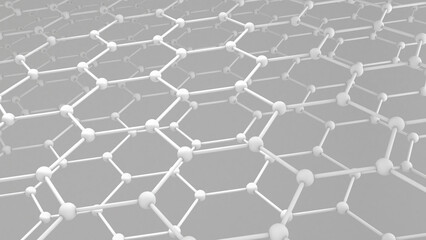 Fototapeta premium The shape structure of nanotechnology,Nanotechnology of the future,abstract background nanotechnology,3d rendering