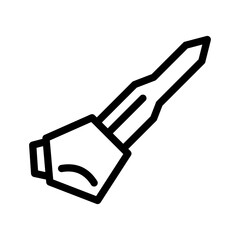 motorcycle keys line icon illustration vector graphic. Simple element illustration vector graphic, suitable for app, websites, and presentations isolated on white background