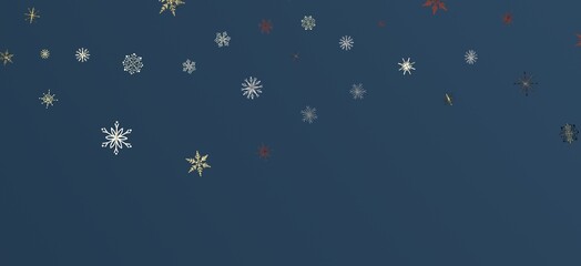 Fototapeta na wymiar XMAS Stars - Festive christmas card. Isolated illustration white background. -