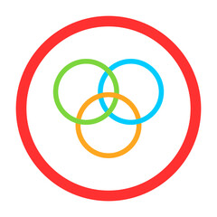 Color Mixer Icon