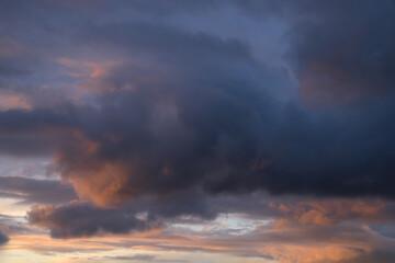 Obraz premium Sky with dramatic clouds
