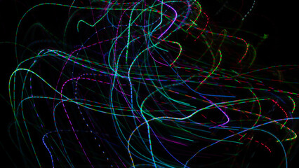 Motion Blur Glow Digital Abstract Background Electronic Music Cover Art Dark Overlay
