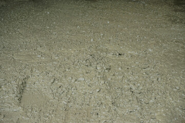 job adjusting cement floors background   