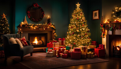 Fototapeta premium Magical Christmas Moments