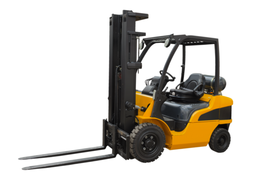 Powerful electric forklift