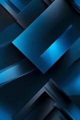 A sleek and minimal modern abstract background in a sophisticated combination of black and blue hues. 