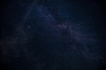 Sternenhimmel mit Milchstraße - obrazy, fototapety, plakaty