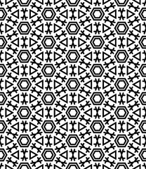 Black seamless abstract pattern. Overlay for background and backdrop. Ornamental design. PNG graphic illustration with transparent background.