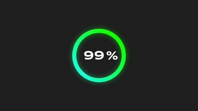 Countdown timer Loading intro video 