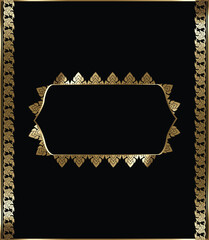 Line Thai, Thai art pattern vector, Concept The Arts of Thailand