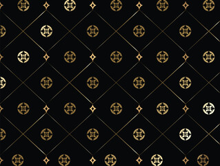 black and gold background