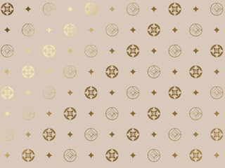 seamless background with circles, Luxury modern abstract background