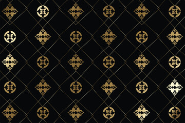 seamless pattern with ornament
