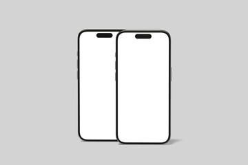 Blank iPhone 15 pro Mockup 
