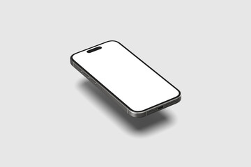 Blank iPhone 15 pro Mockup 