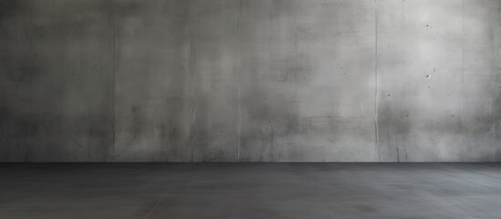 Patterned and textured concrete wall and floor as abstract background