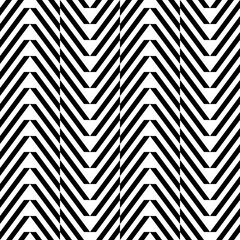 Zigzag lines. Jagged stripes. Seamless surface pattern design with triangular waves ornament. Repeated chevrons wallpaper. Herringbone motif. Digital paper for page fills, web designing, textile print