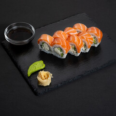 Sushi Philadelphia. Japanese food. Japanese snack