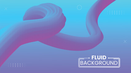 Gradient Fluid Background Realistic Abstract Fluid Background