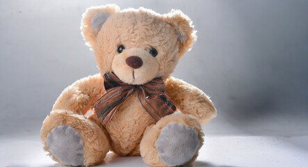 Teddy bear isolated at white background