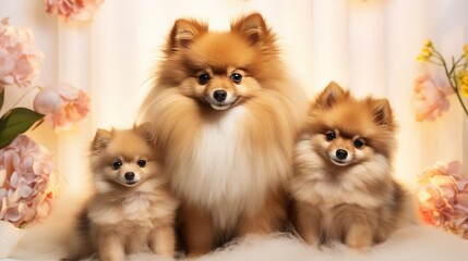 pomeranian spitz puppy
