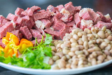 Typical rustic Brazilian dish, known as 