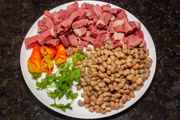 Typical rustic Brazilian dish, known as 