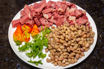 Typical rustic Brazilian dish, known as 