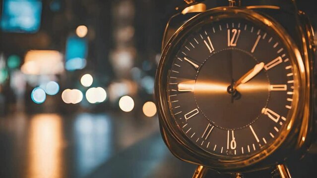  Clock Running time lapse
