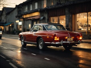 car in the street