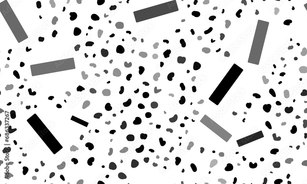Poster abstract seamless pattern with minus symbols. creative leopard backdrop. illustration on transparent