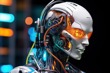 Fototapeta premium Artificial intelligence