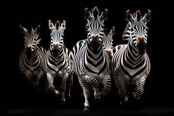 Running Zebras